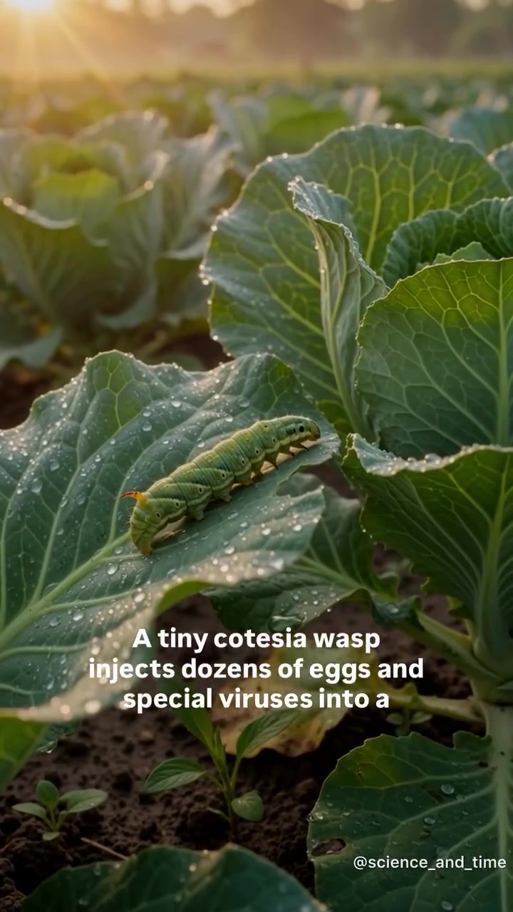 The Cotesia Wasp: A Remarkable Parasitic Lifecycle