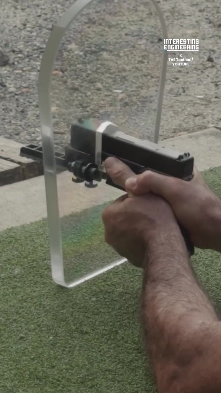 Outdoor Glass Shattering with Custom Device