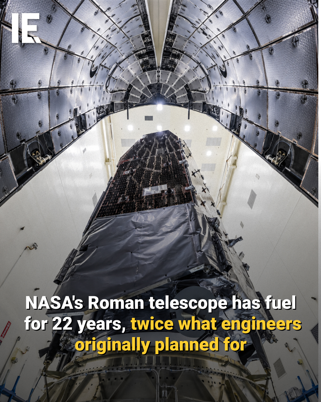NASA's Roman Telescope: 22 Years of Fuel