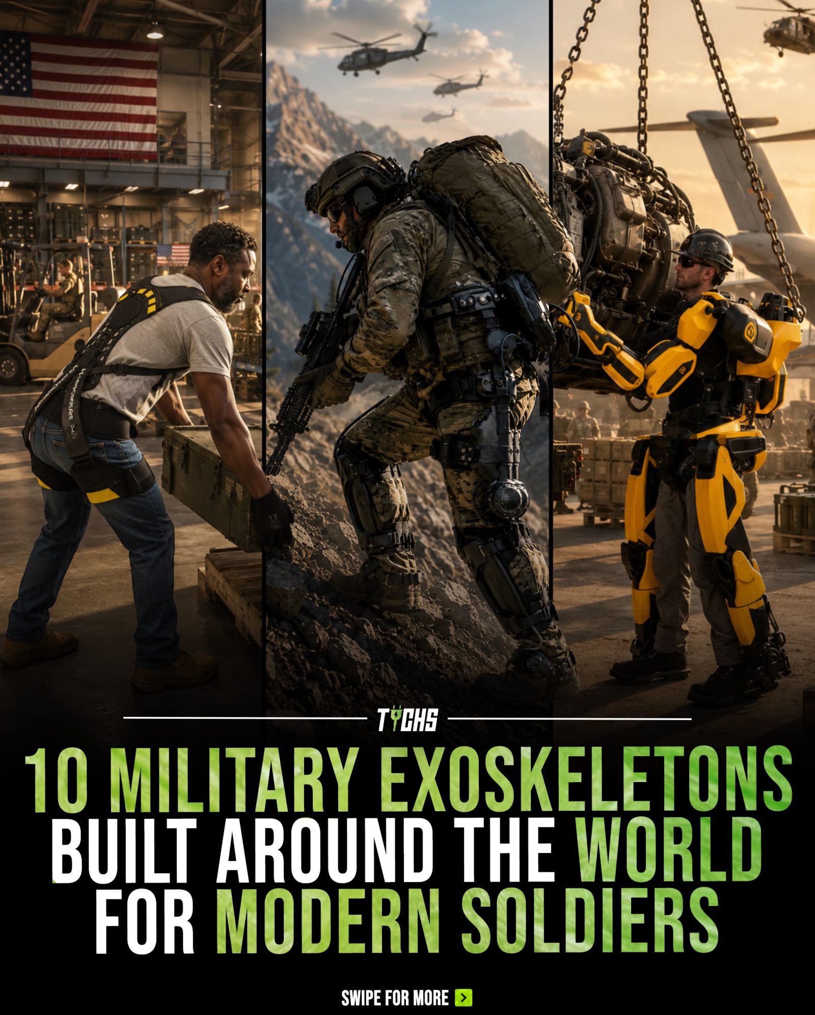 Top Military Exoskeletons Revolutionizing Modern Warfare