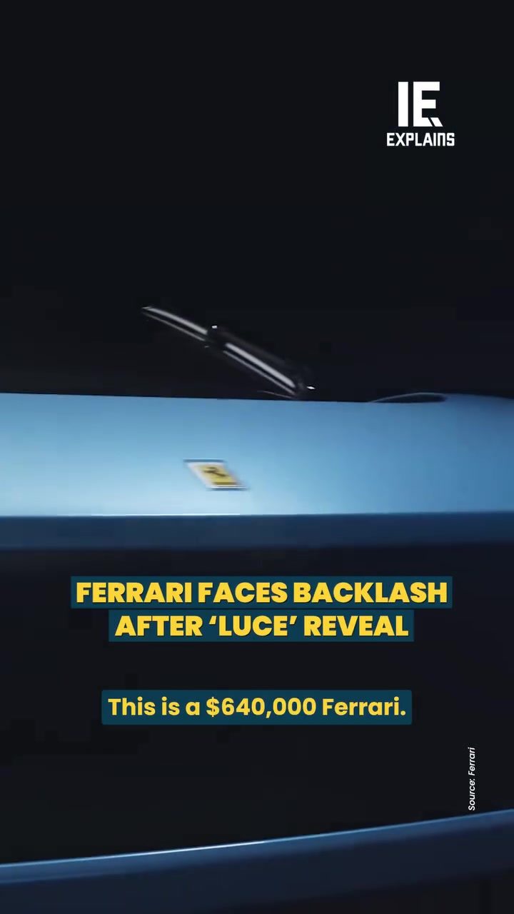 Ferrari Luce Launch Sparks Internet Controversy