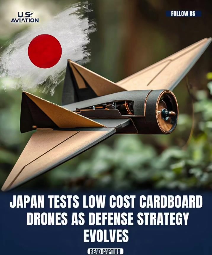 Japan's Cardboard Drones: A New Defense Strategy