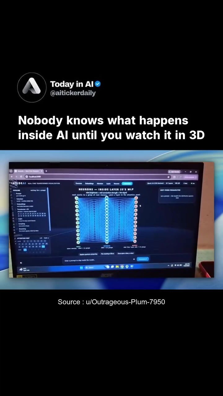 Explore AI's Inner Workings with InsideAI: 3D Visualization