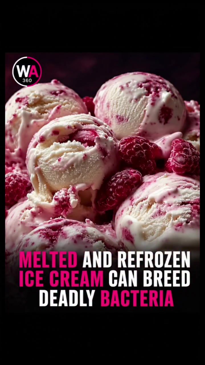 The Risks of Refreezing Melted Ice Cream