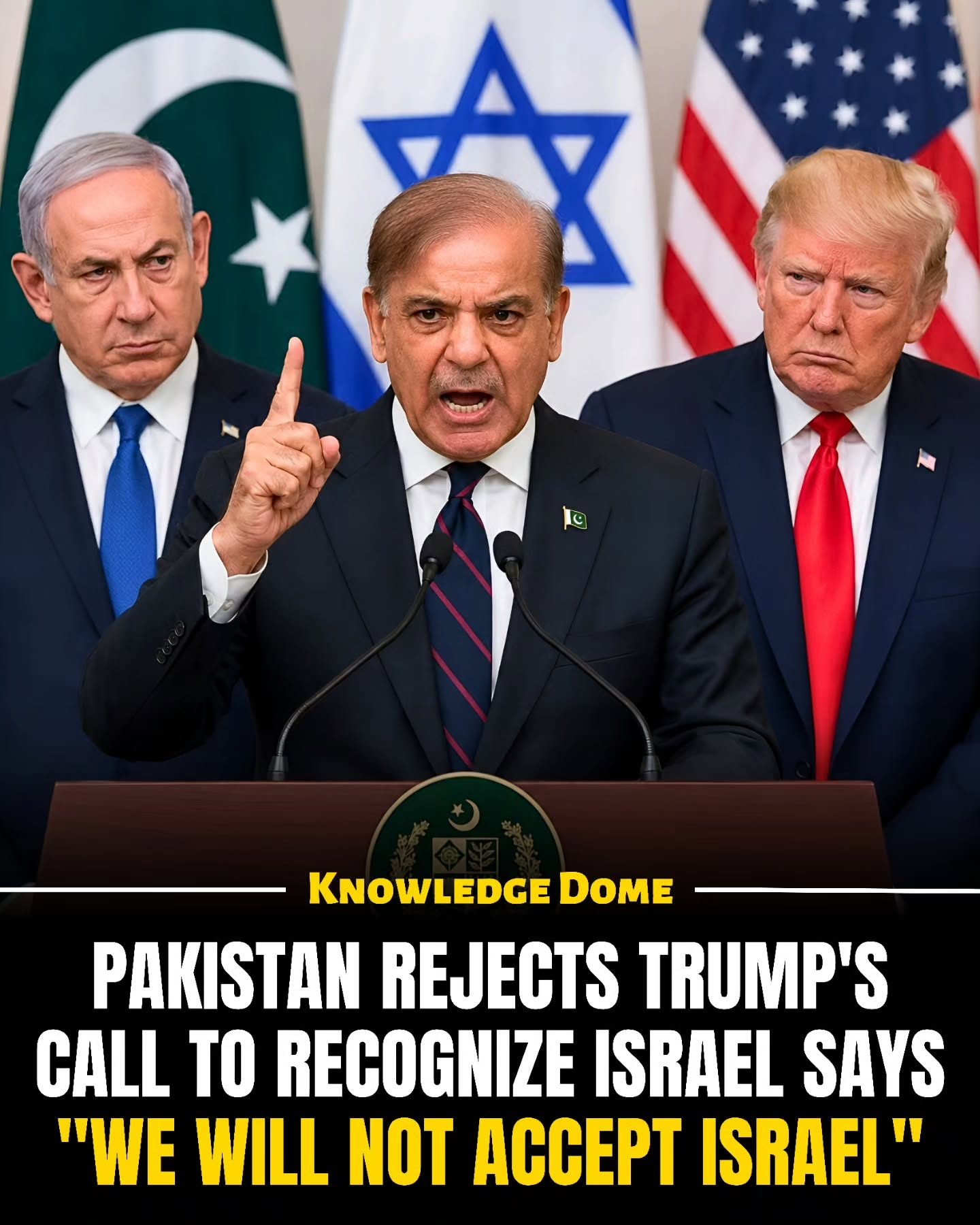 Pakistan Rejects Trump's Call to Recognize Israel