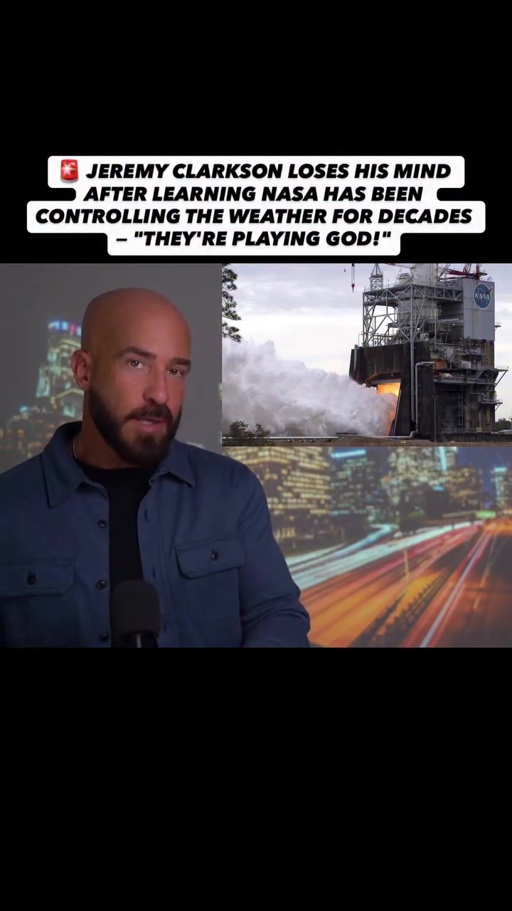 Jeremy Clarkson's Reaction to NASA's Weather Control Claims