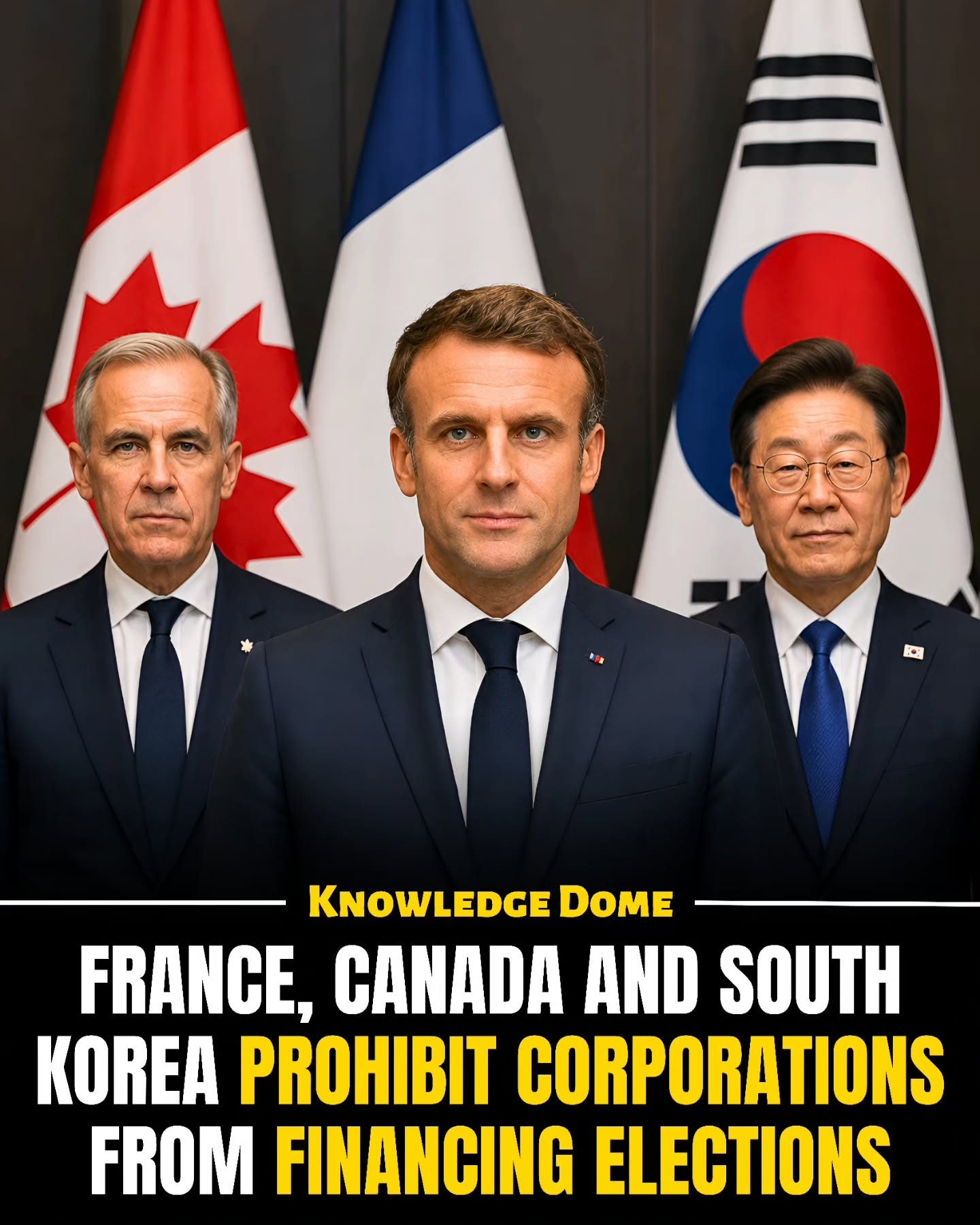How France, Canada, and South Korea Limit Corporate Election Influence