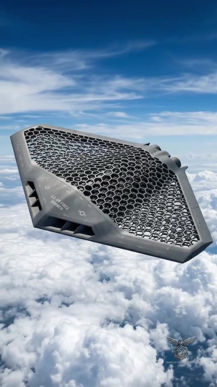 IRONWEB: U.S. Air Force's Revolutionary Drone Carrier