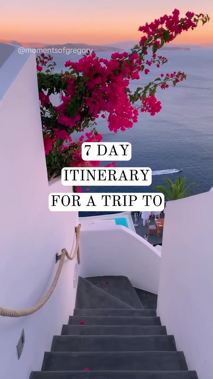 Greece 7 Day Itinerary Highlights