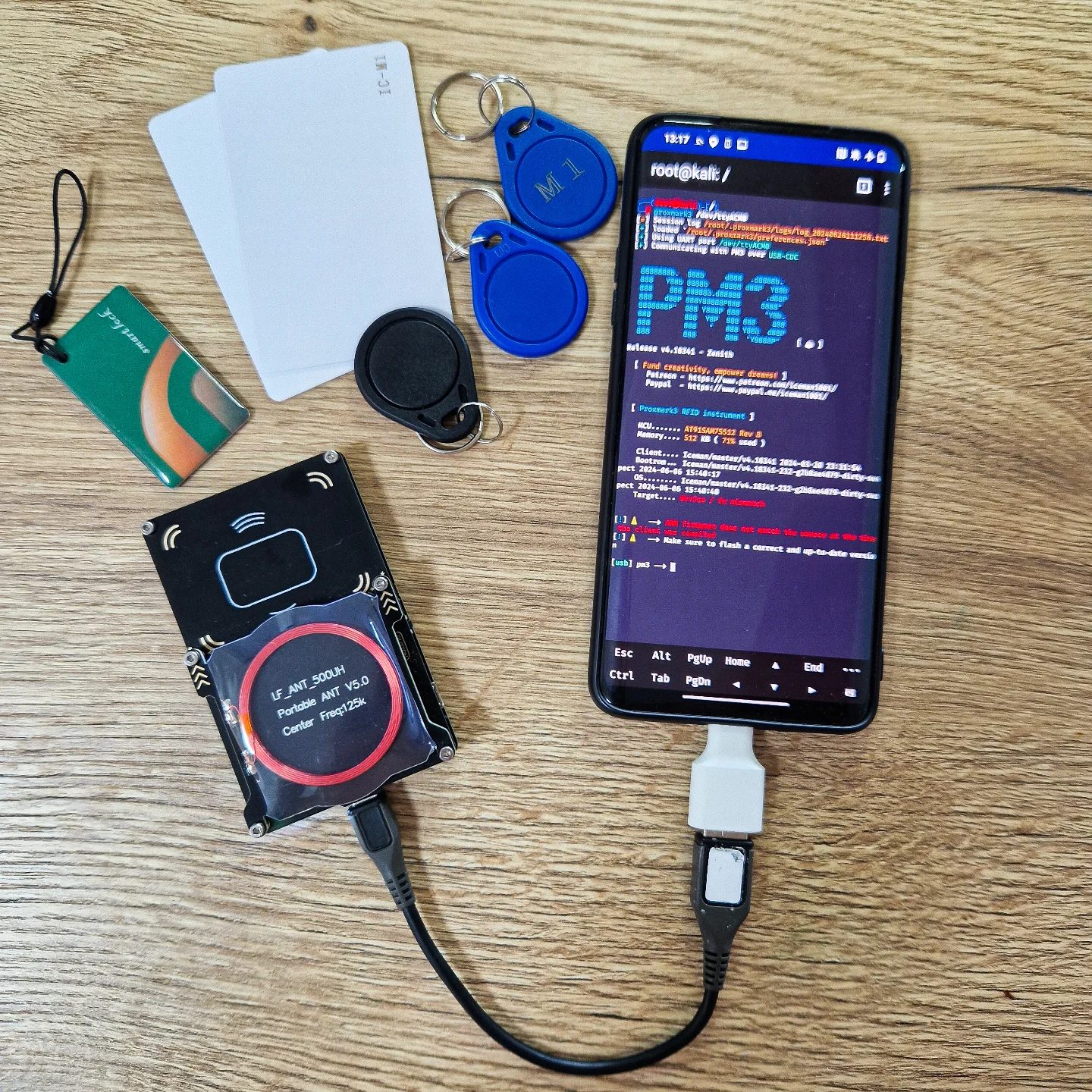 ANT 500H RFID Cloner: Portable Security Tool for Hackers