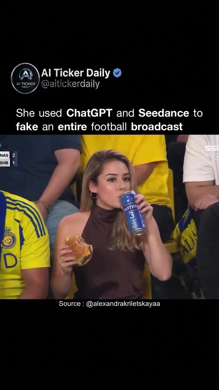 How AI Transformed a Football Broadcast into a Fake Viral Sensation