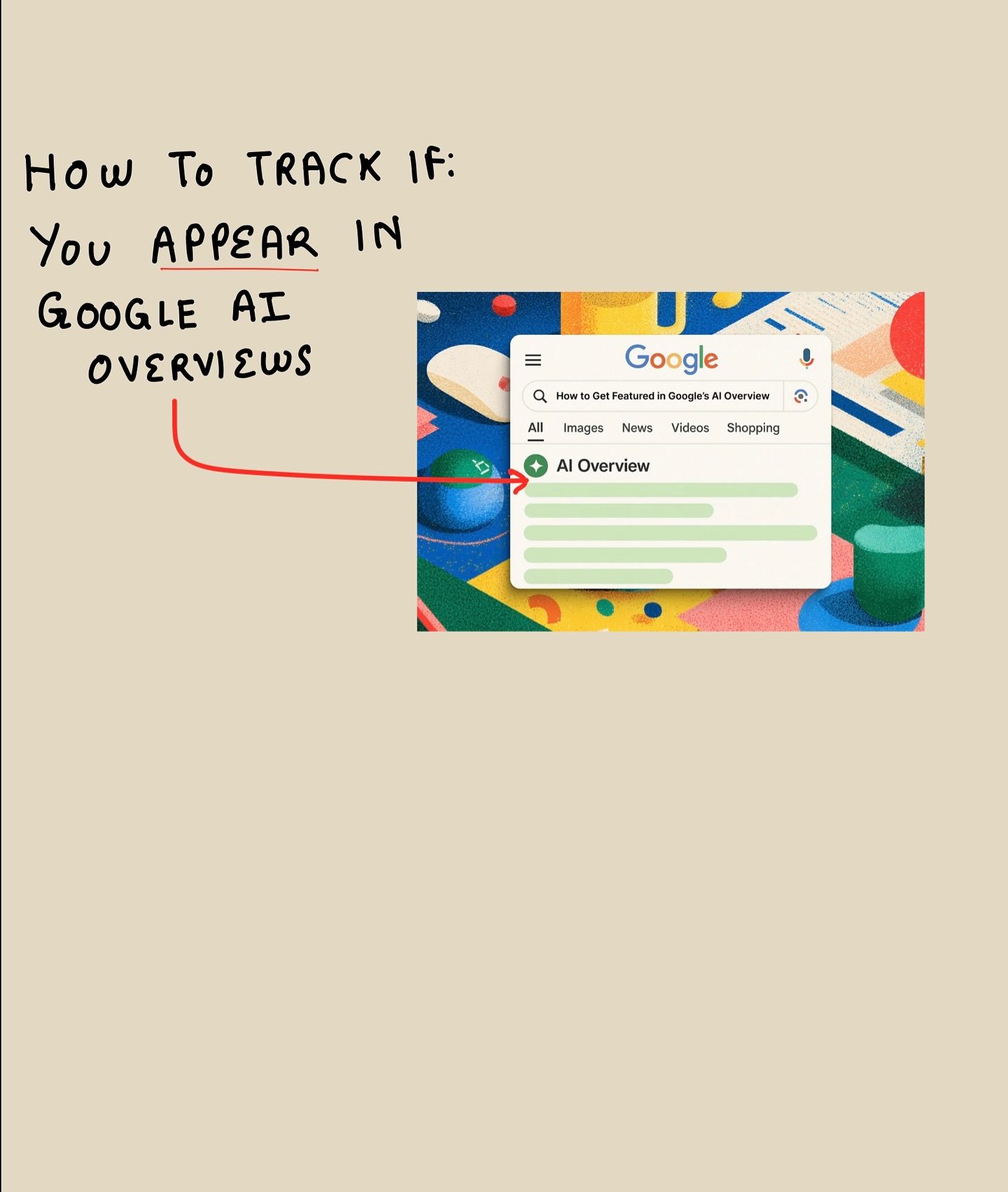 Master the SEO Game: Track Your Website's Visibility in Google’s AI Overview.