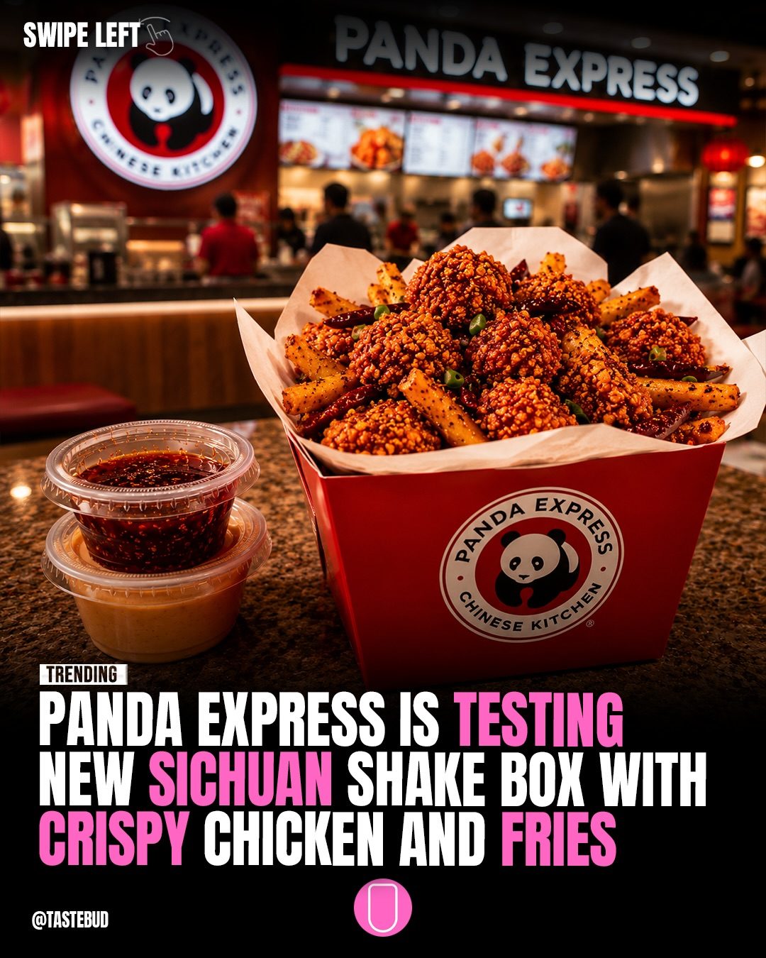 Panda Express Shake Box: New Sichuan Chicken & Fries