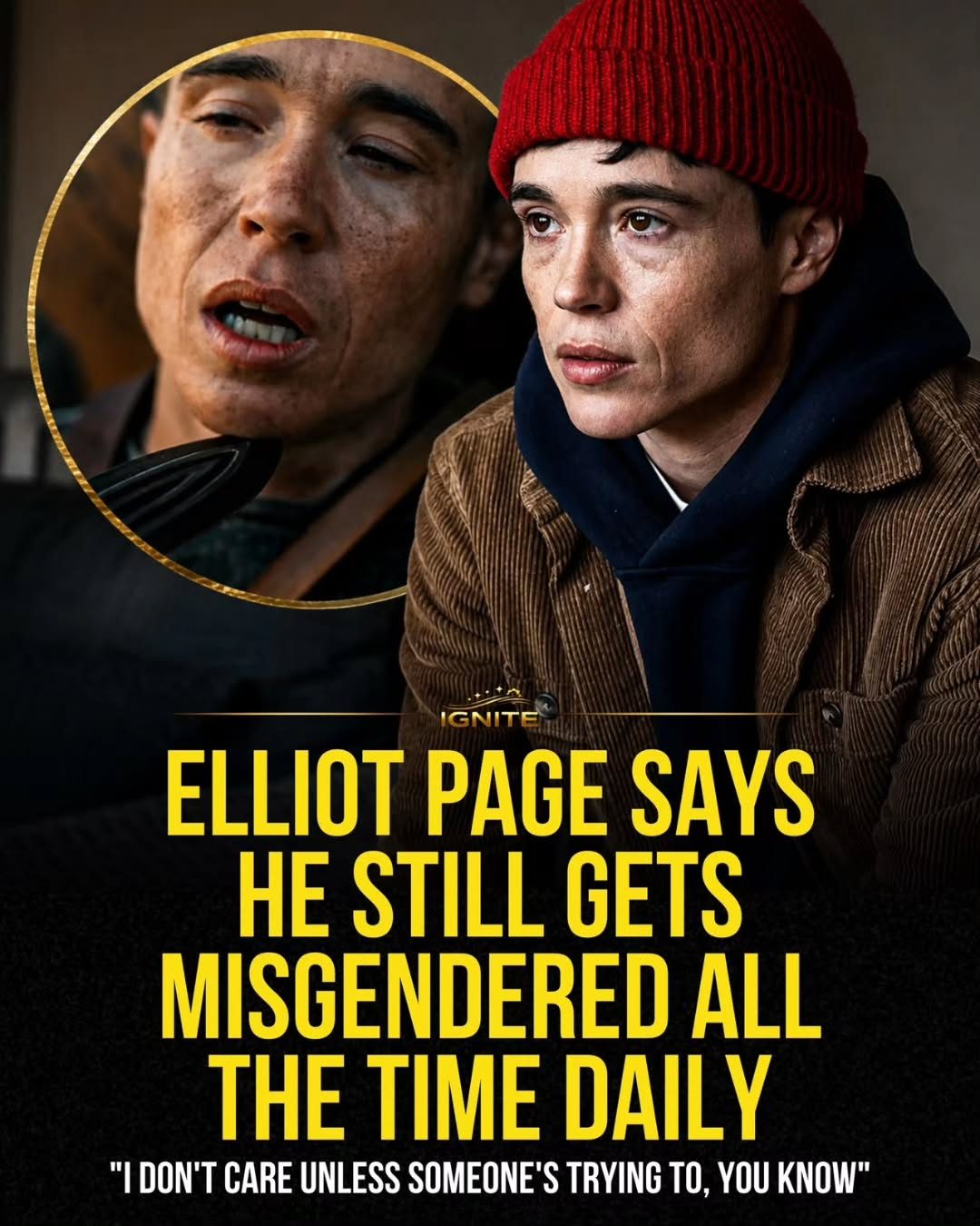 Elliot Page on Misgendering: His Thoughts and Experiences