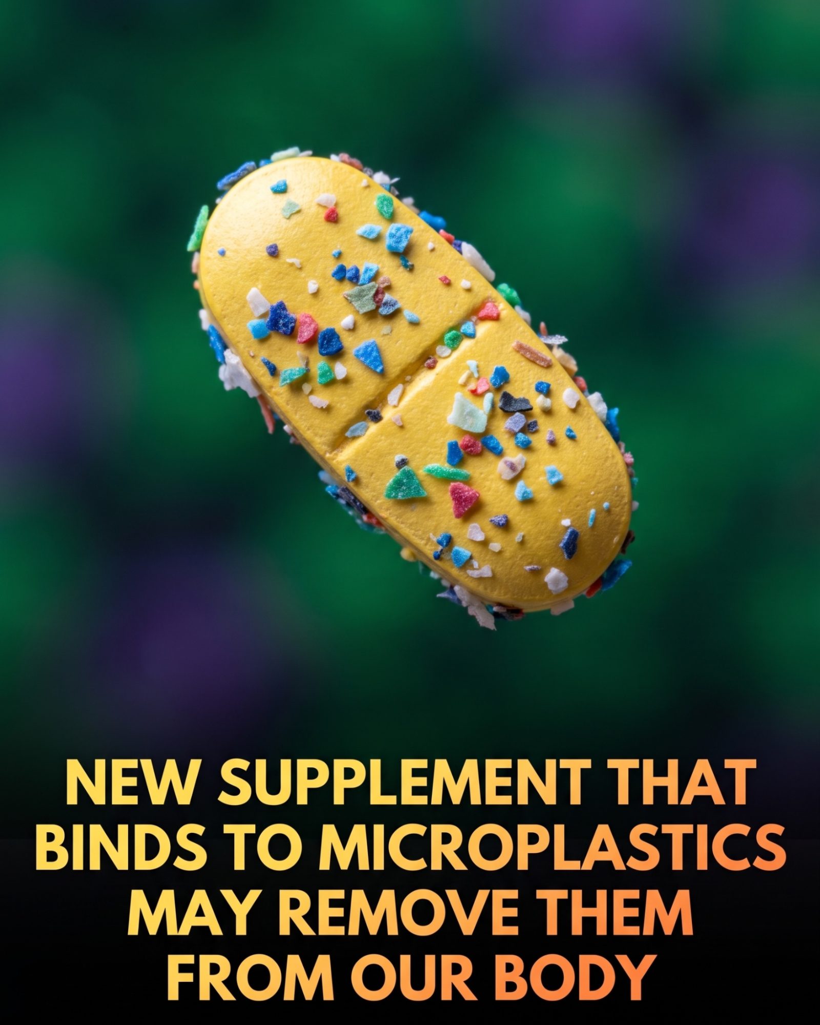New Supplement Targets Microplastics in Human Tract