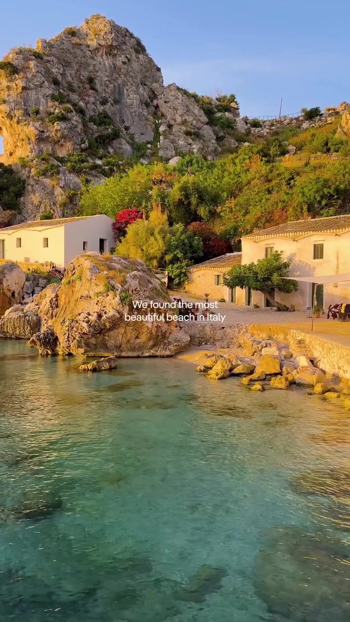 Italy's Most Beautiful Beach: Sicily's Scenic Coast