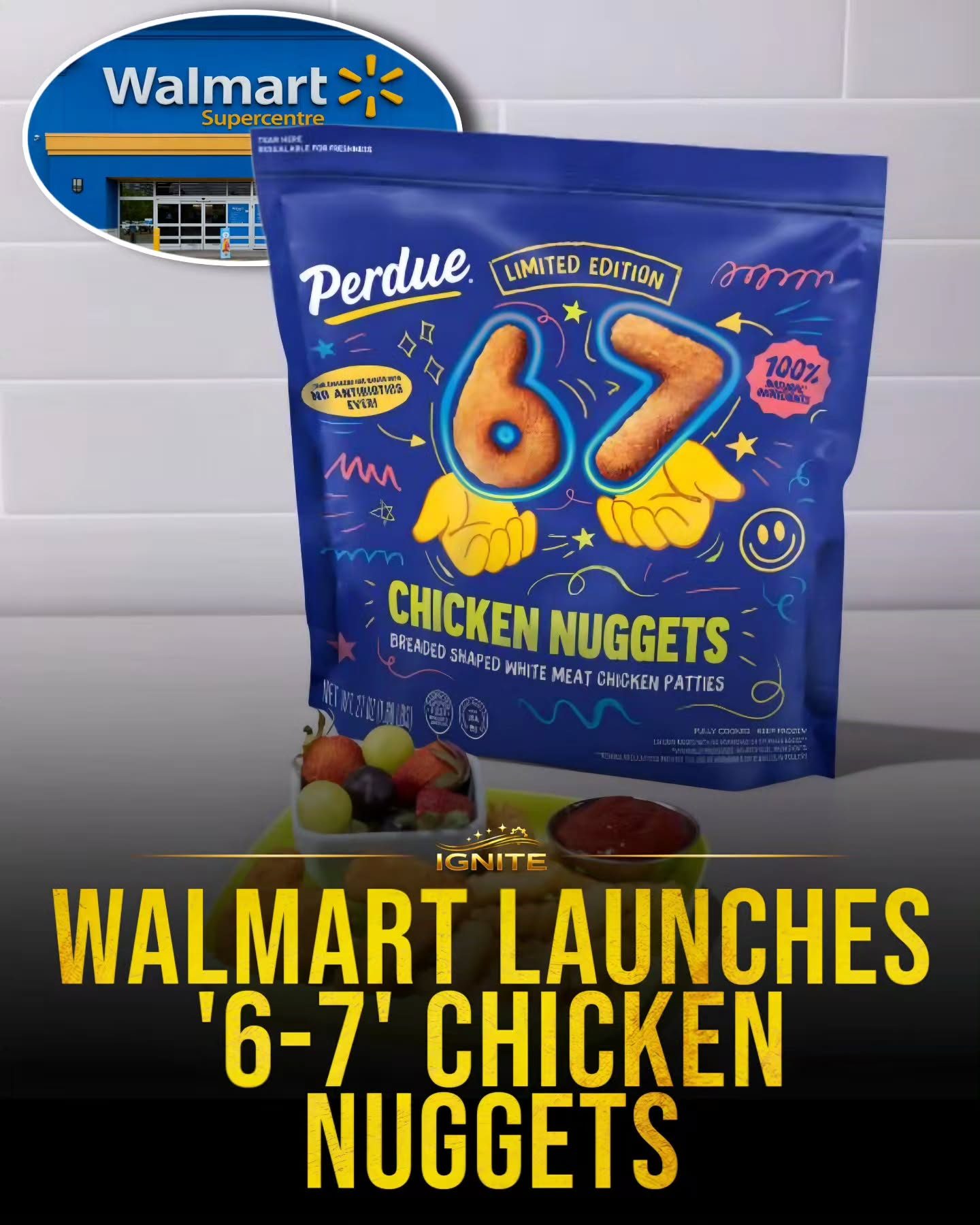 Perdue's Exclusive Chicken Nuggets Launch at Walmart