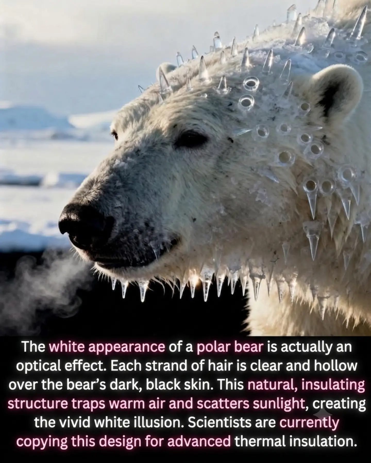 Why Polar Bears Appear White and How Their Fur Keeps Them Warm