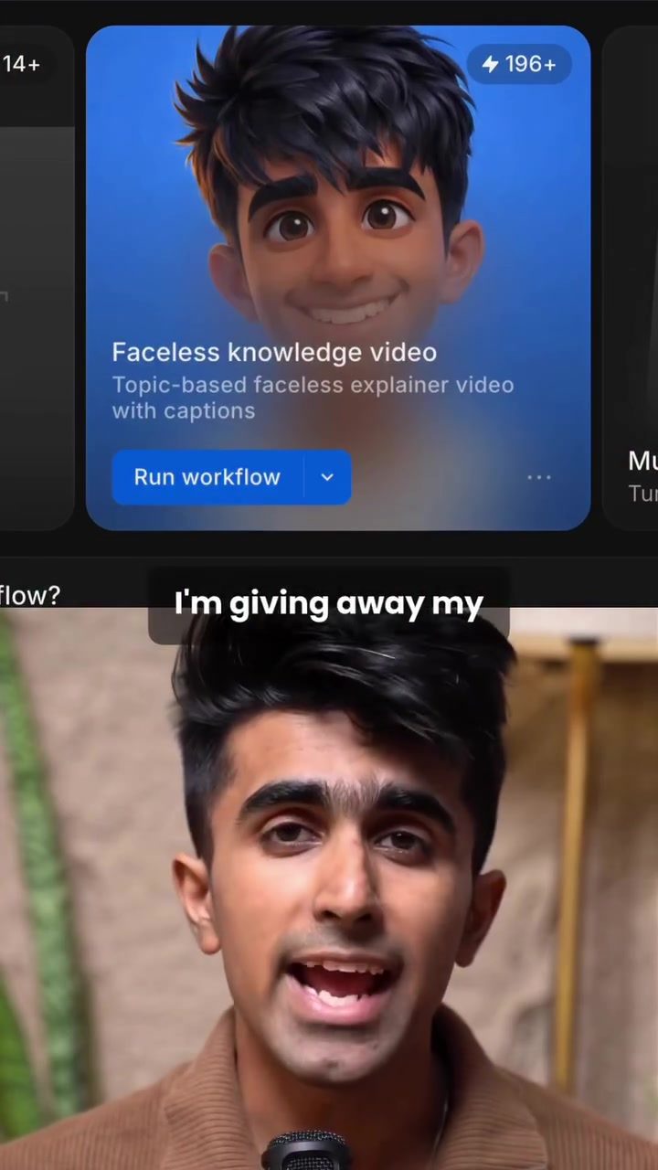 Creating Faceless Videos with Morphic's AI Workflow