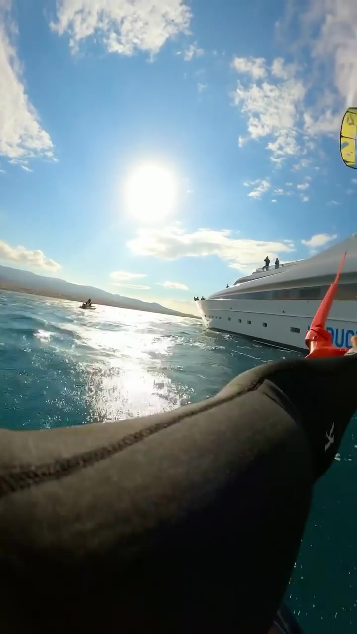Duotone Kiteboarding Equipment: First-Person View