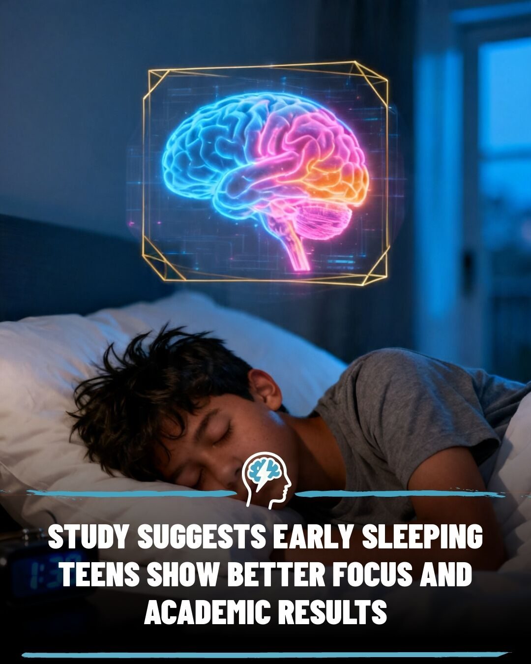 Early Bedtimes Boost Teens' Brain Power and Grades