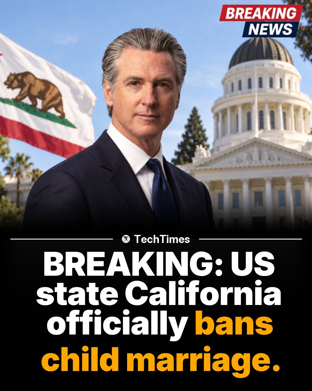 California Bans Child Marriage: Governor Newsom's New Law