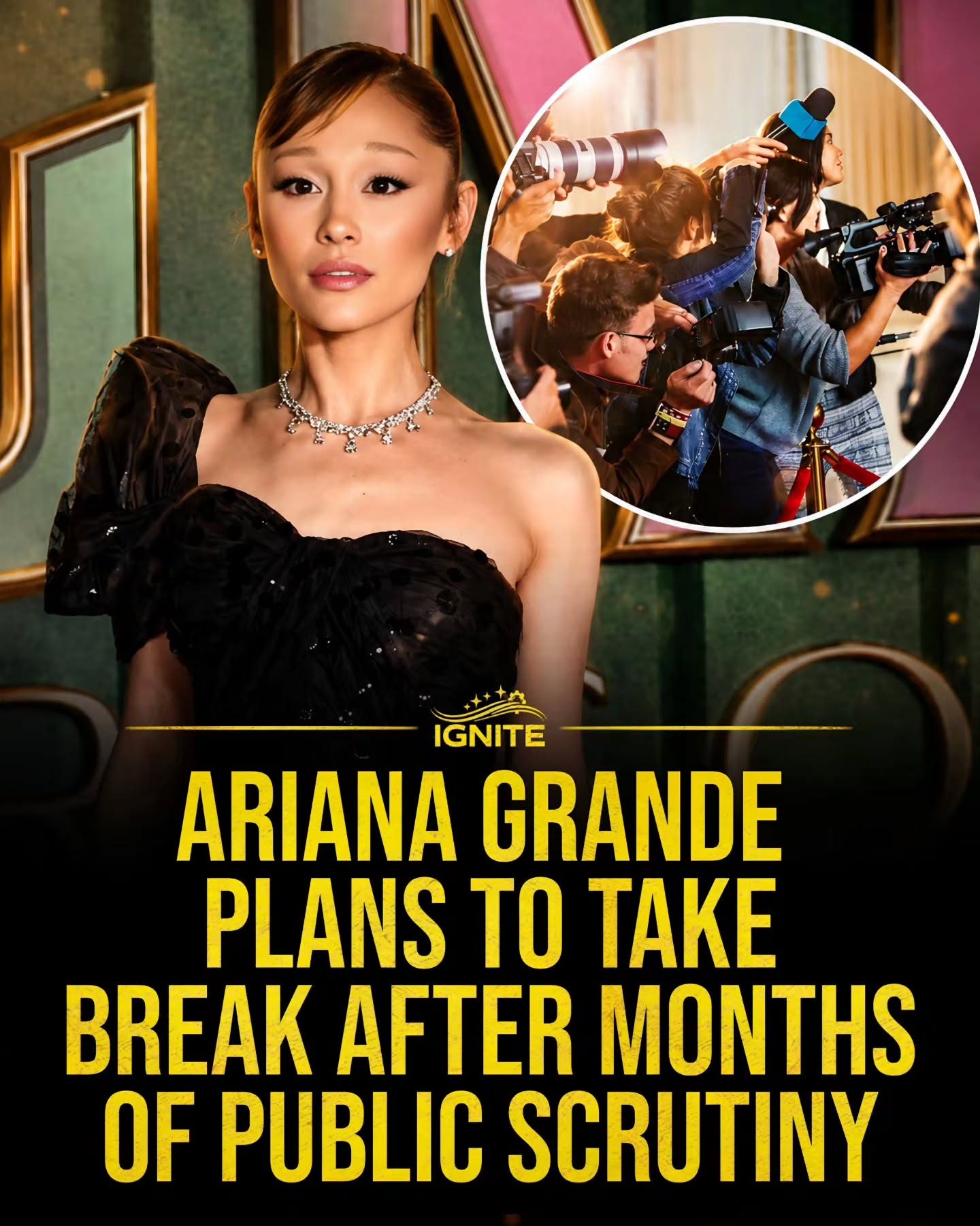 Ariana Grande Takes Time Out Amid Public Pressure