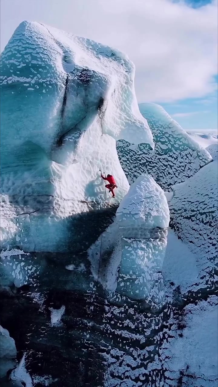Ice Climbing Adventure: Skill and Scale