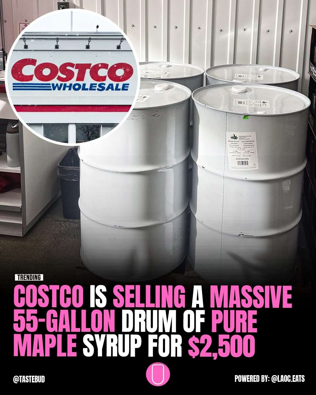 Costco's 55-Gallon Maple Syrup Drum: A Sweeter Bulk Buy
