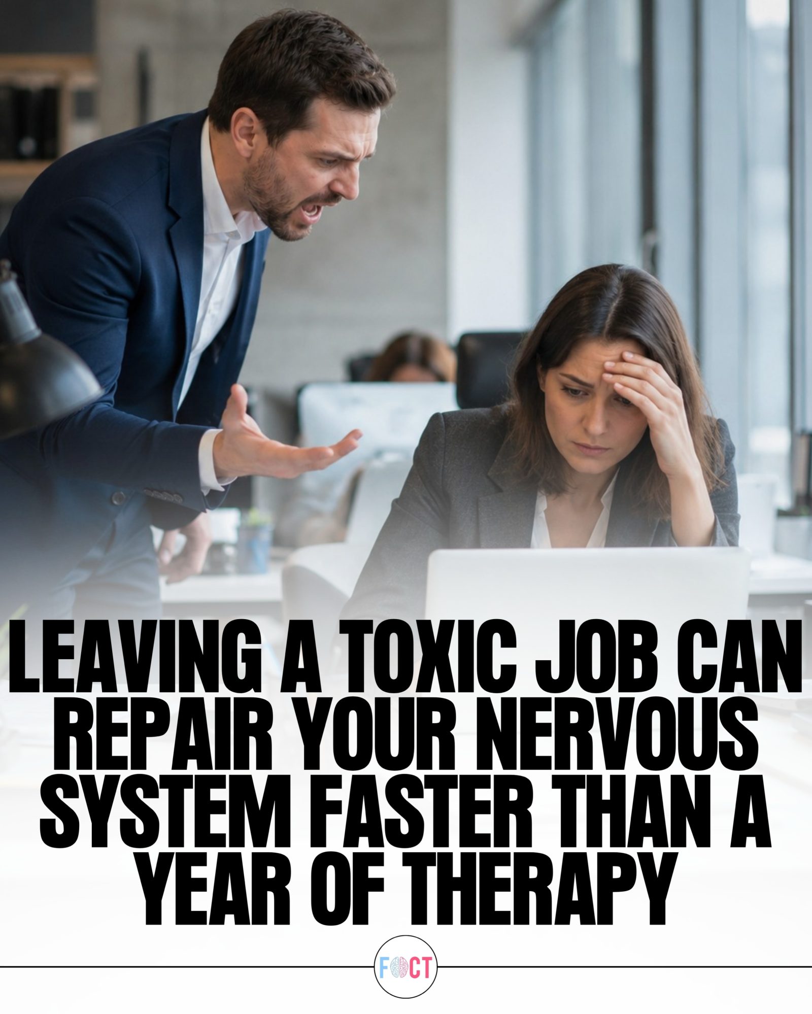 Leaving Toxic Work Environments: The Mental Health Boost