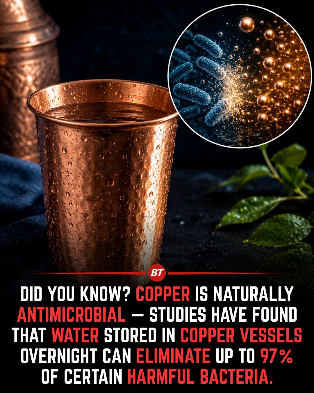 How Copper Water Vessels Can Kill Harmful Bacteria