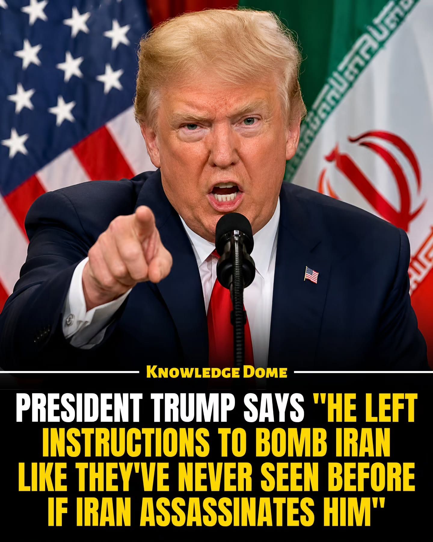 Trump's Iran Warning: Standing Orders for Military Response