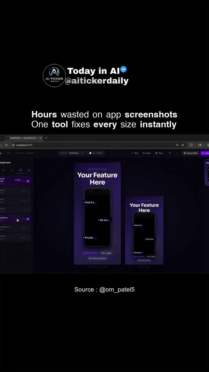 RevPDF: Simplify App Store Screenshot Resizing on iPhone