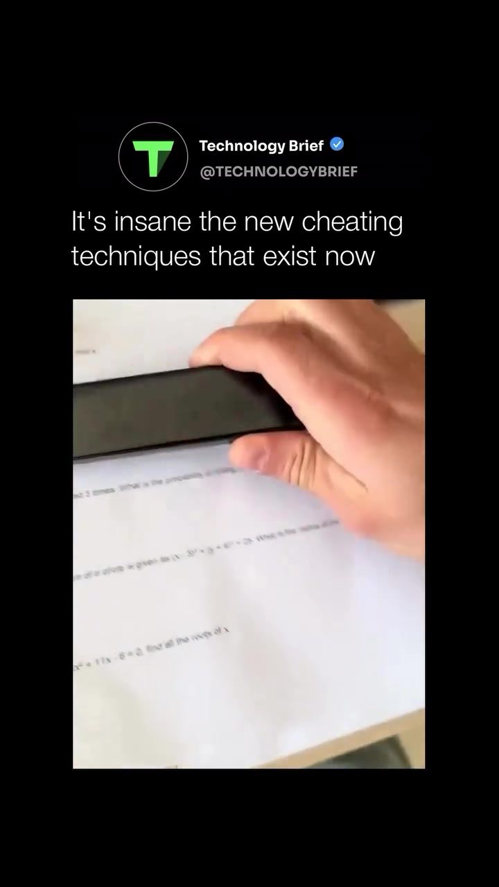 AI Scanner Pens: The New Cheating Tool on Paper Exams