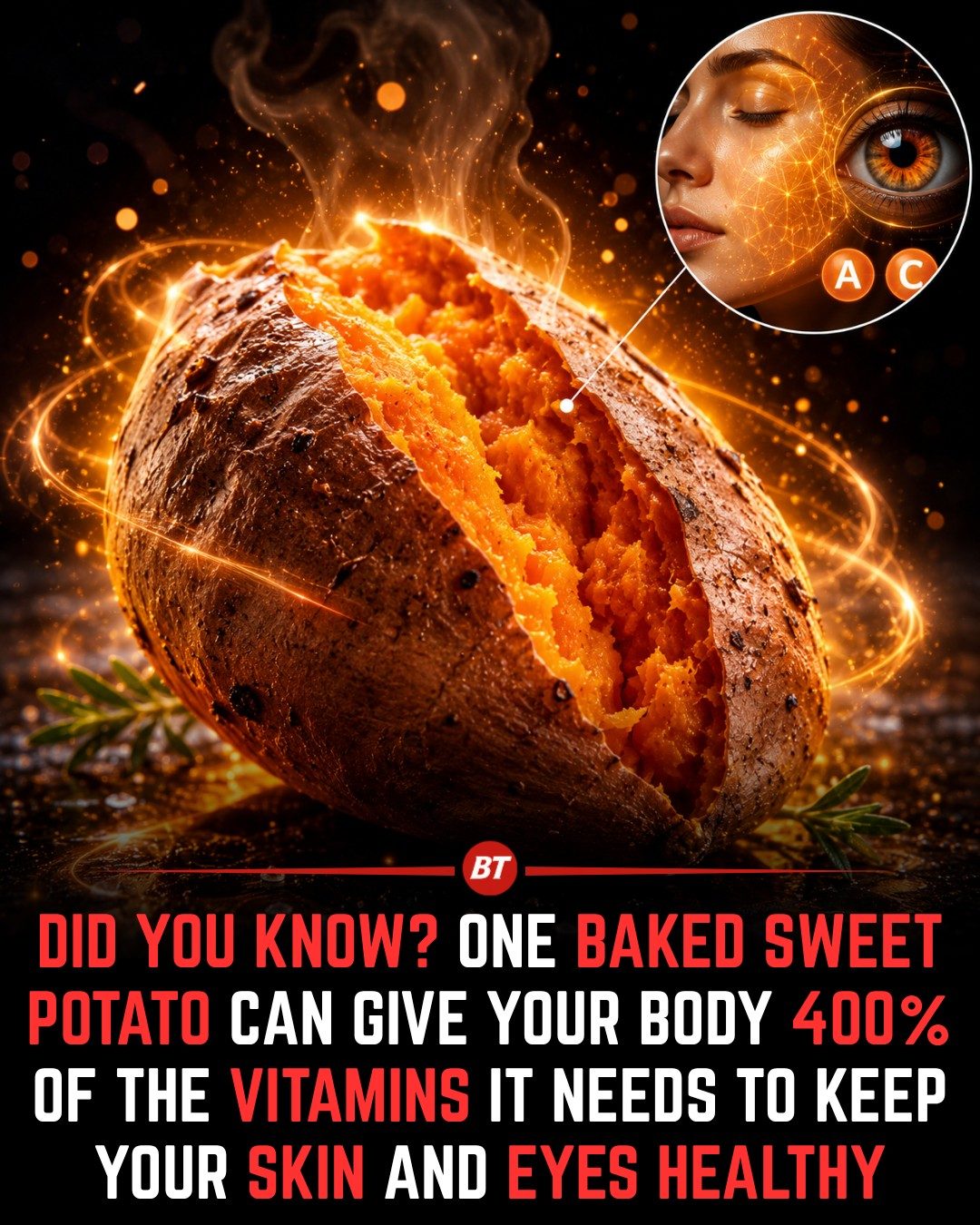Sweet Potatoes: Vitamins Boost Eye and Skin Health