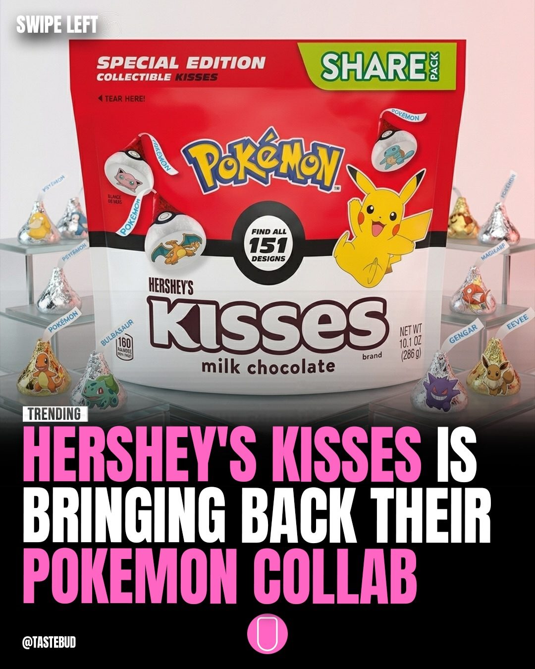 Hershey's Pokémon Kisses: 30th Anniversary Collectibles