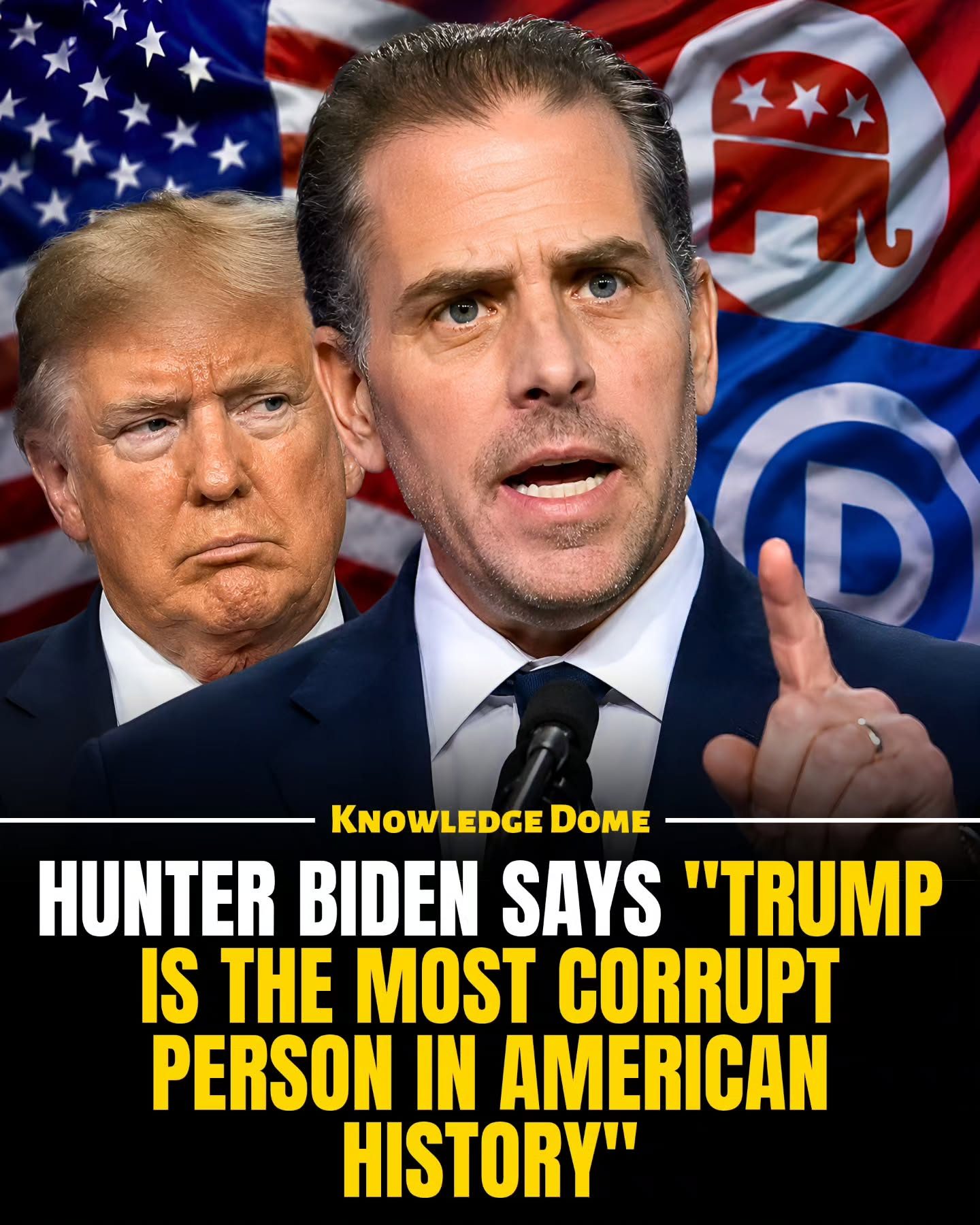 Hunter Biden Criticizes Trump's Corruption During 250th Anniversary Remarks