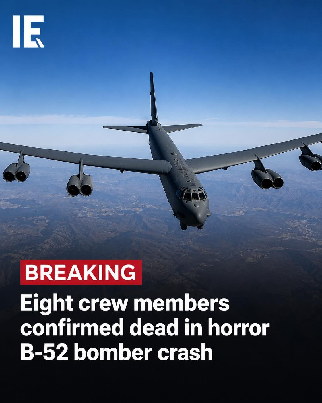 B-52 Stratofortress Crash: 8 Killed in Tragic Accident