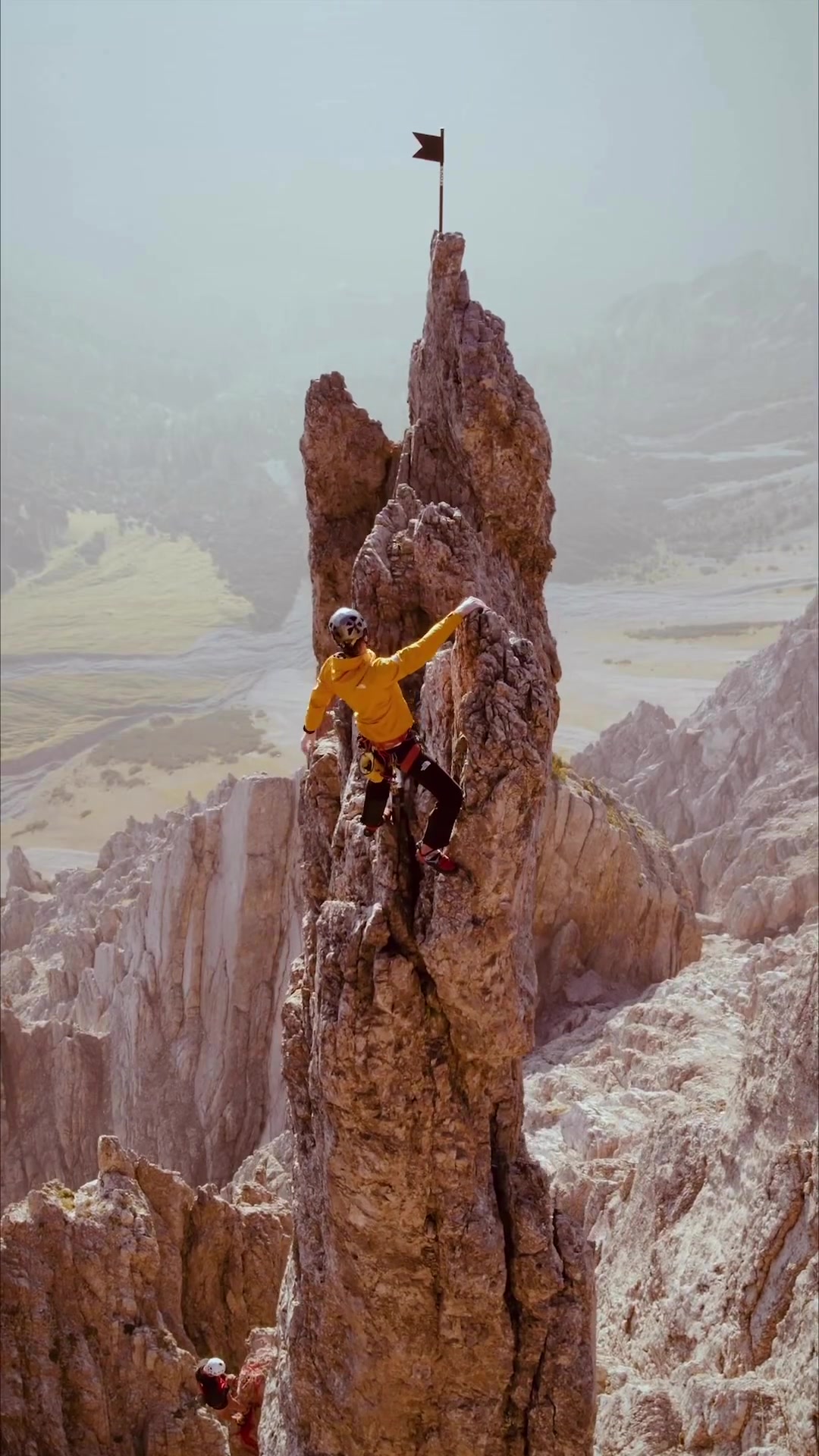 Rock Climbing Adventure: Conquering a Steep Spire