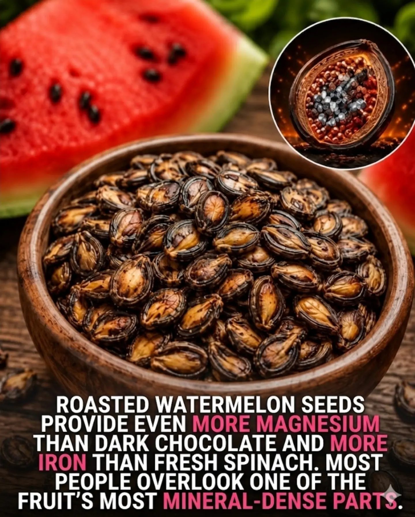 The Surprising Mineral Benefits of Roasted Watermelon Seeds