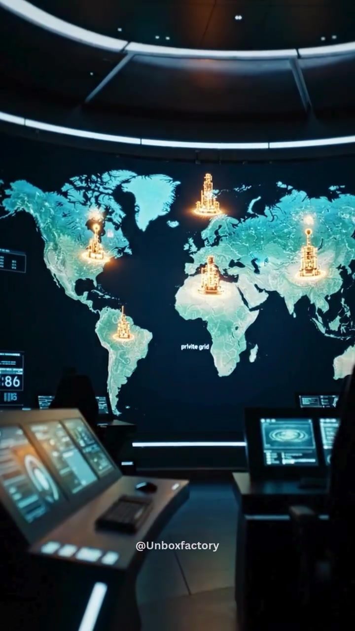 Tech Giants Building Private Electricity Grids for AI Power