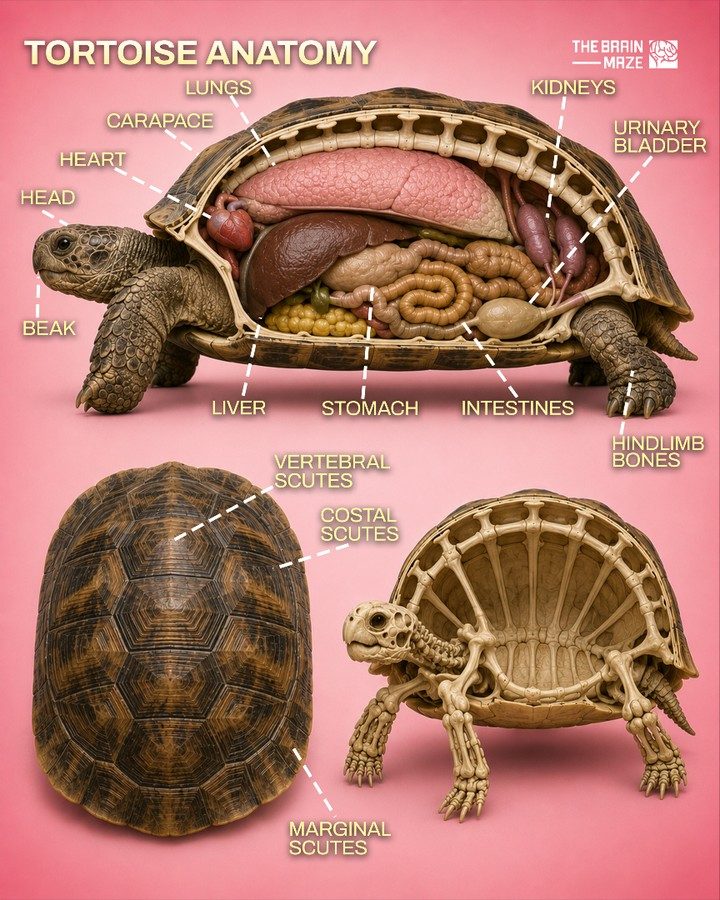 Discover the Intricate Anatomy of a Tortoise