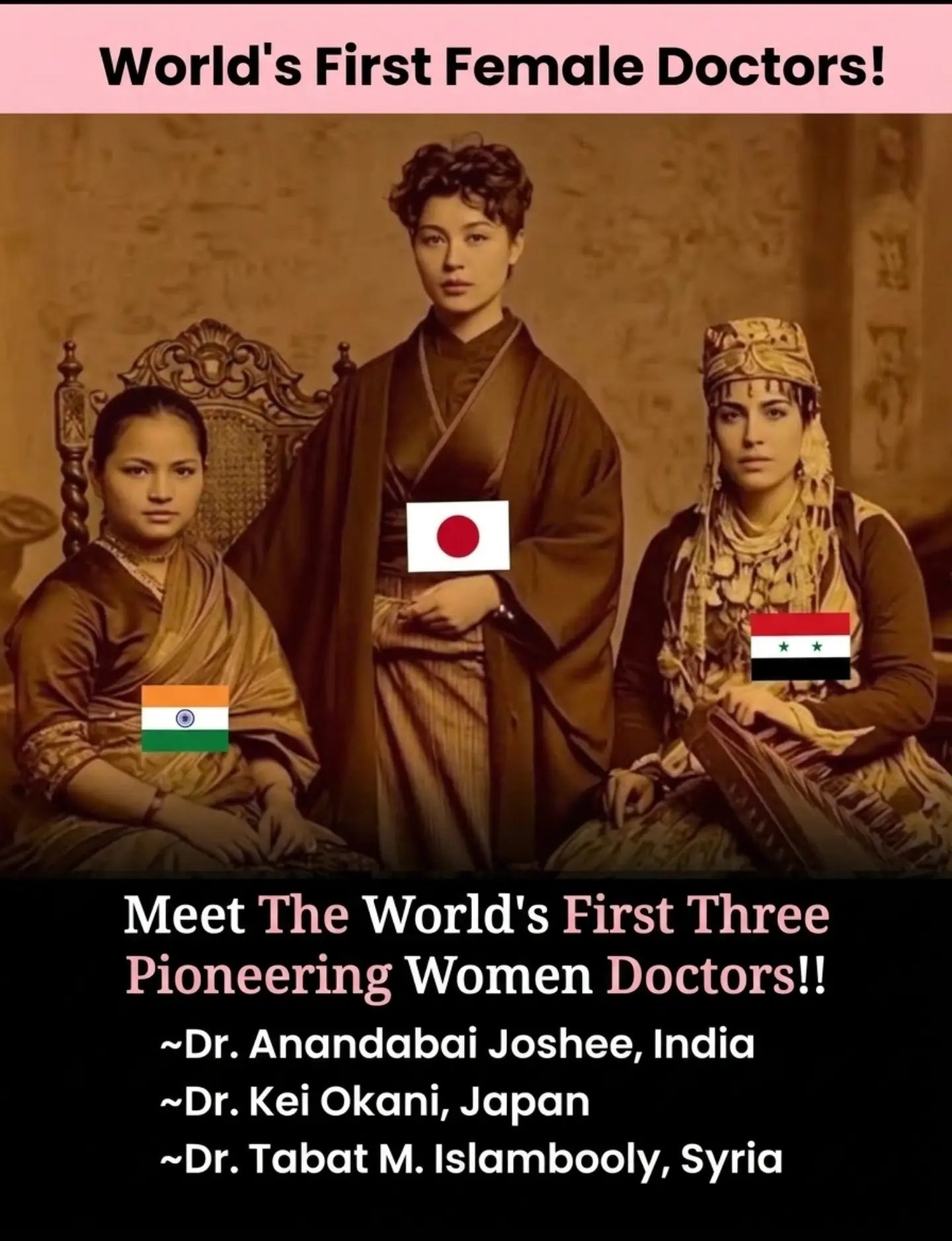Meet the World's First Female Doctors: Pioneering Journeys