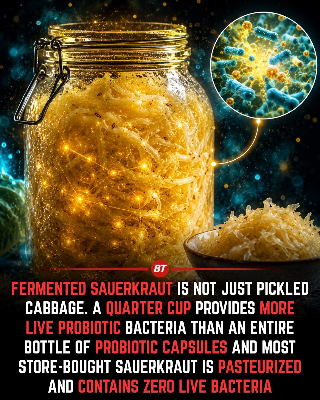 Sauerkraut Benefits: Fermented vs. Pasteurized