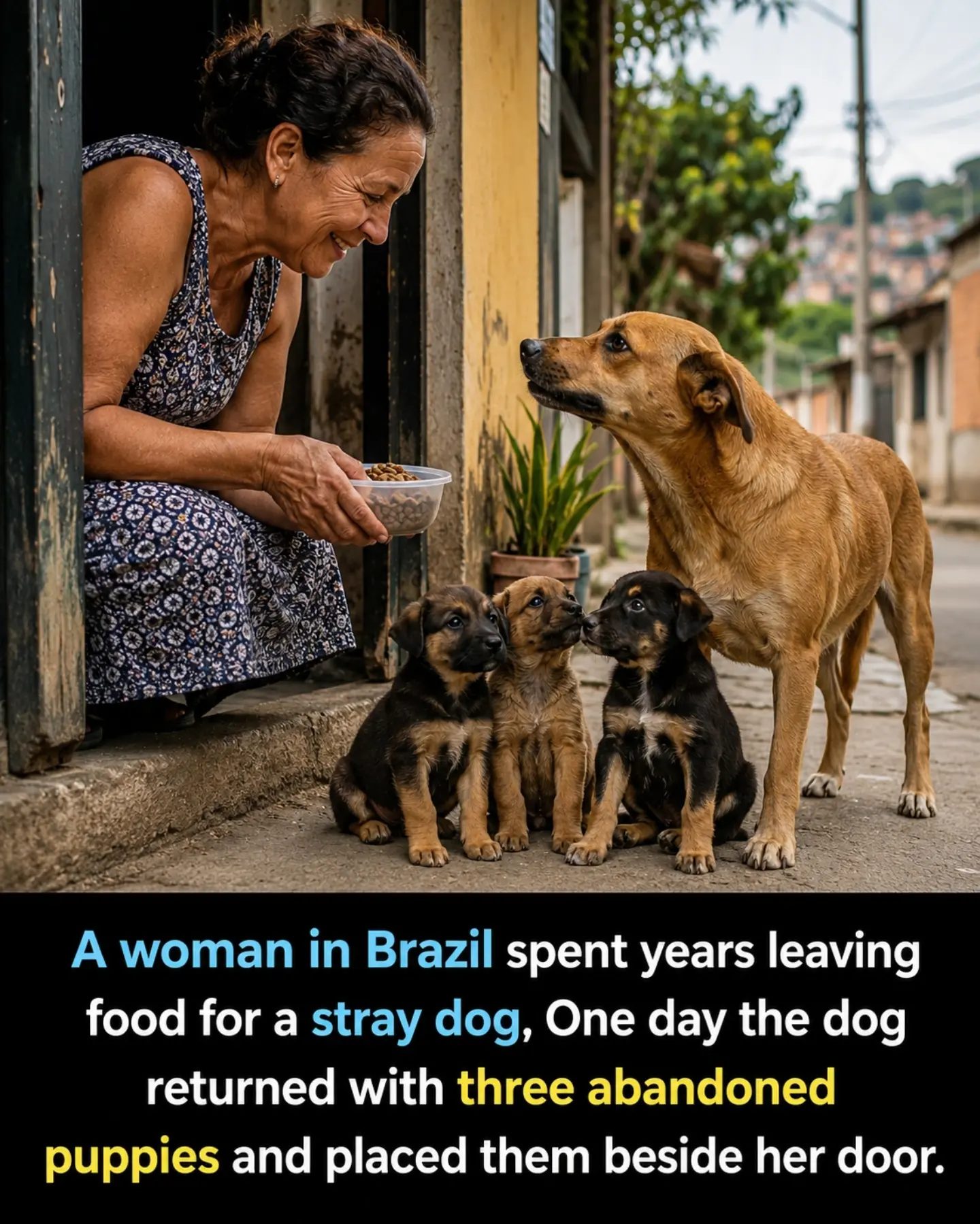 Kindness Rewarded: How a Stray Dog Repaid a Woman's Generosity