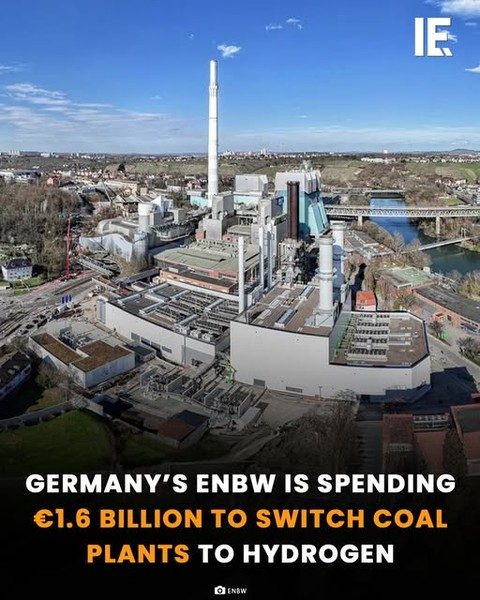 ENBW's €1.6 Billion Hydrogen Conversion for Clean Energy