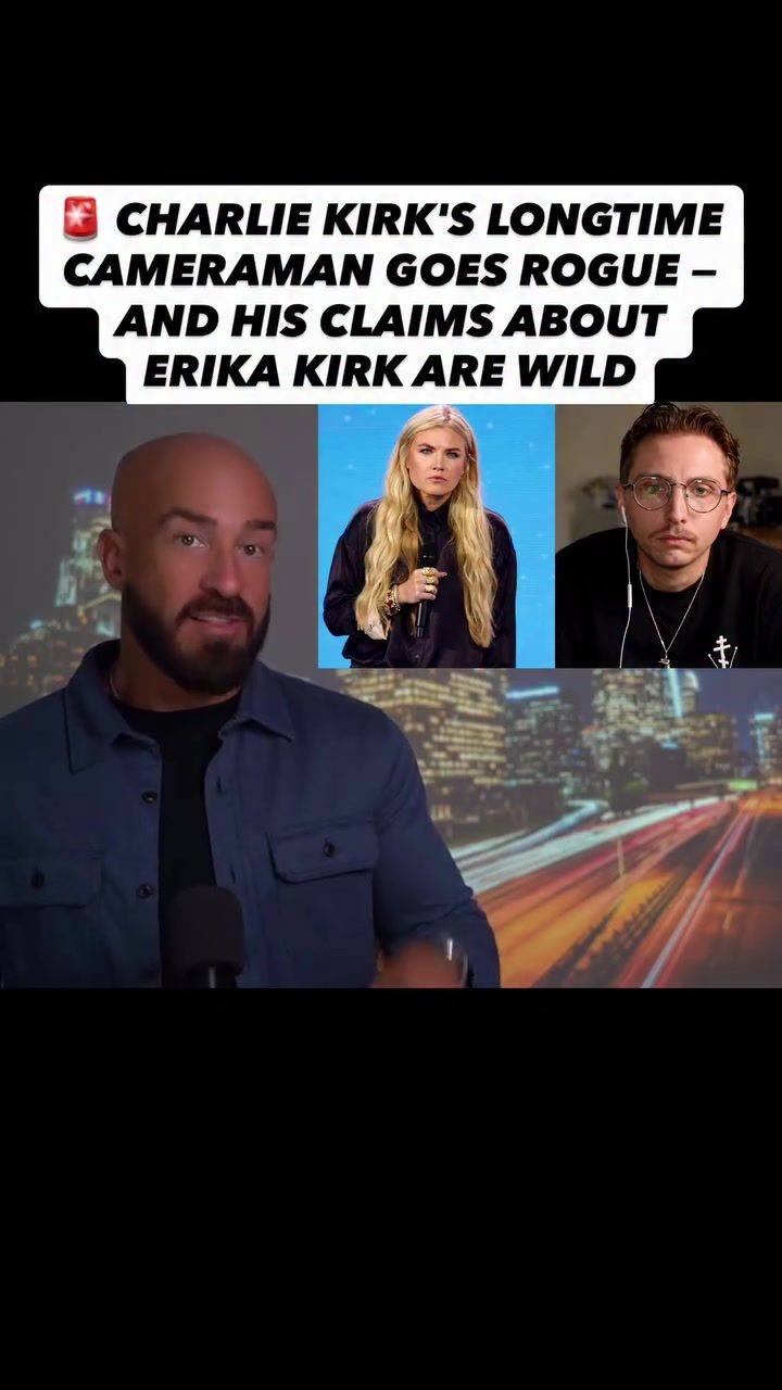 Charlie Kirk Cameraman's Shocking Claims About Erica