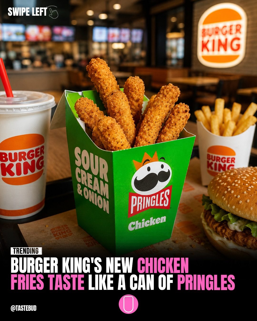 Here is your SEO title:

Burger King's Pringles Sour Cream & Onion Chicken Fries Limited Release