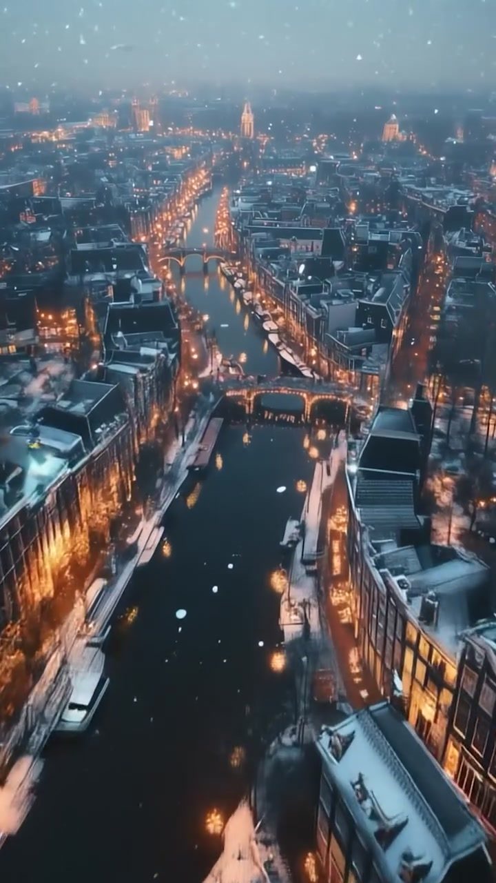 Amsterdam's Magical Winter Transformation