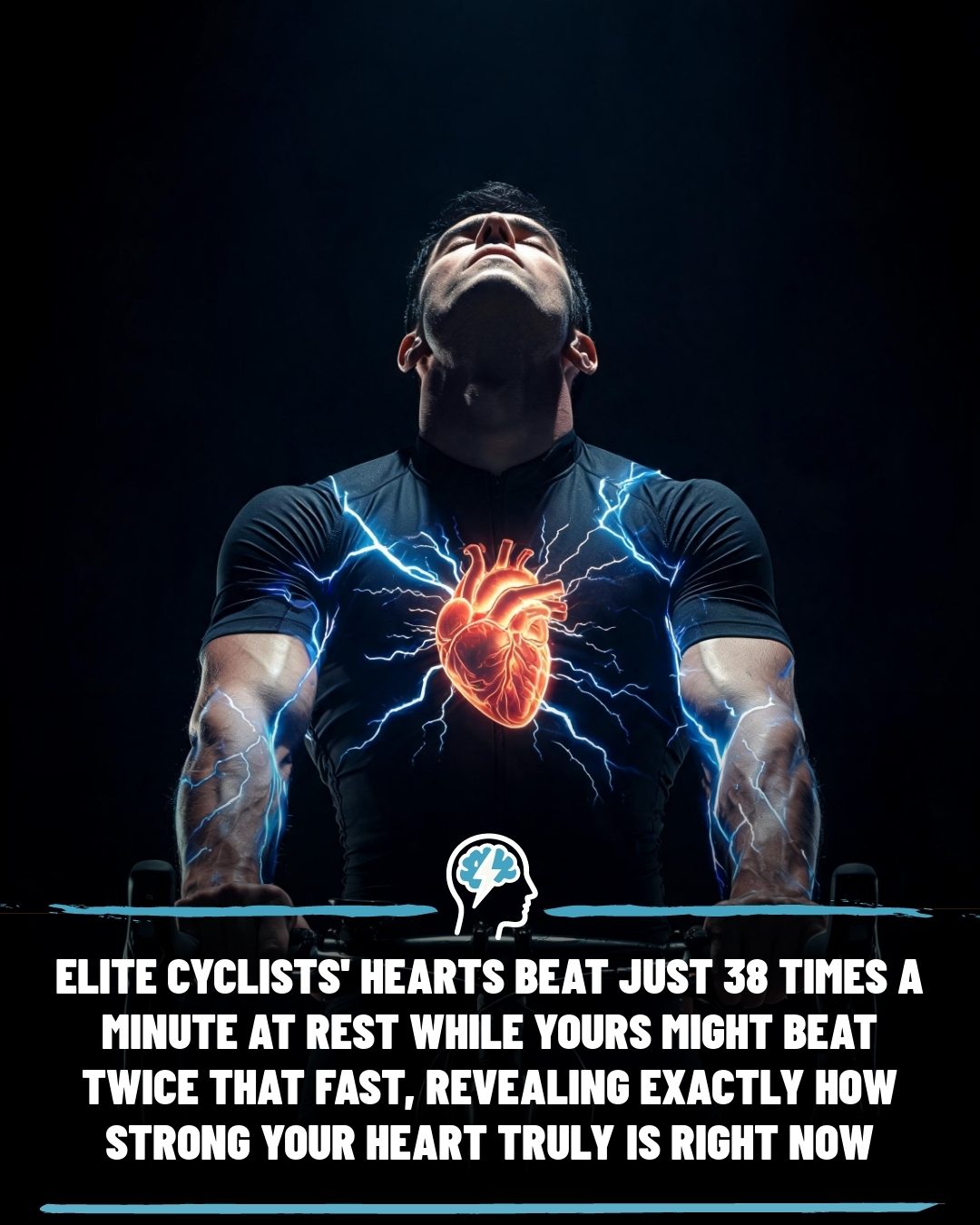 Elite Cyclists' Resting Heart Rates: Signs of a Stronger Heart